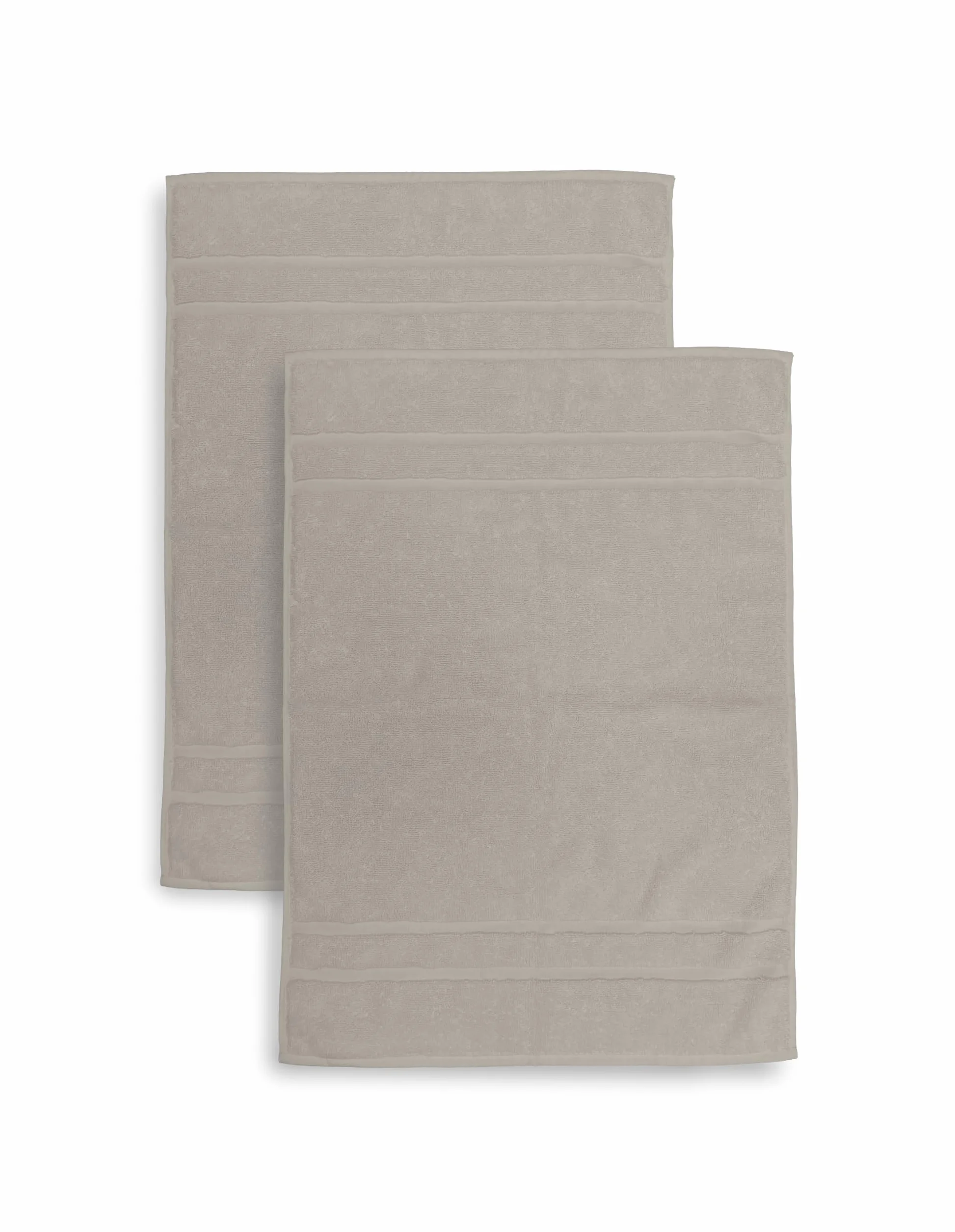 Tapis de Bain en Mousse 50 x 70 cm Absorbant 650 g/m² Taupe
