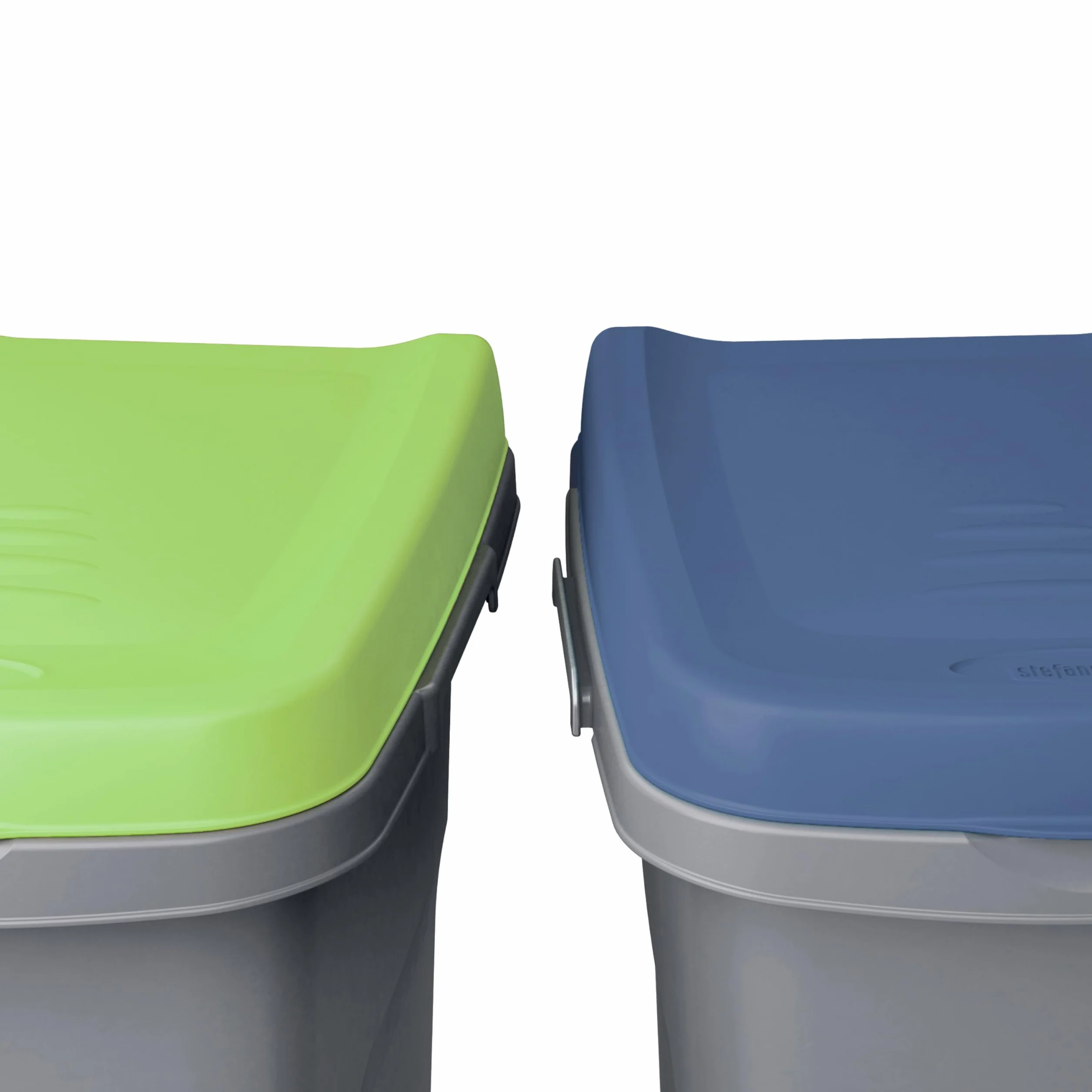 Casaria® Poubelle cuisine 25L 39x24cm couvercle inodore sac poubelle tri sélectif