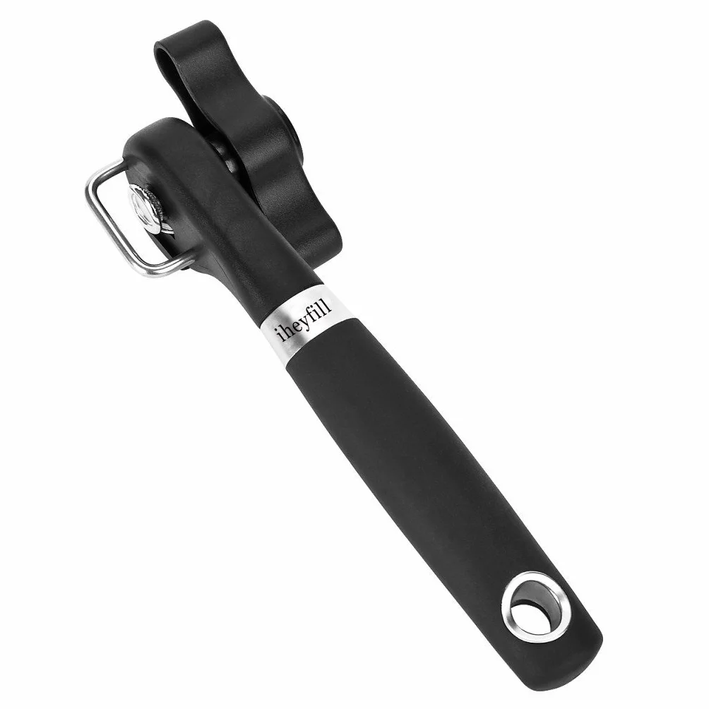 Ouvre-boîte de sécurité, conception ergonomique antidérapante, coupe latérale lisse