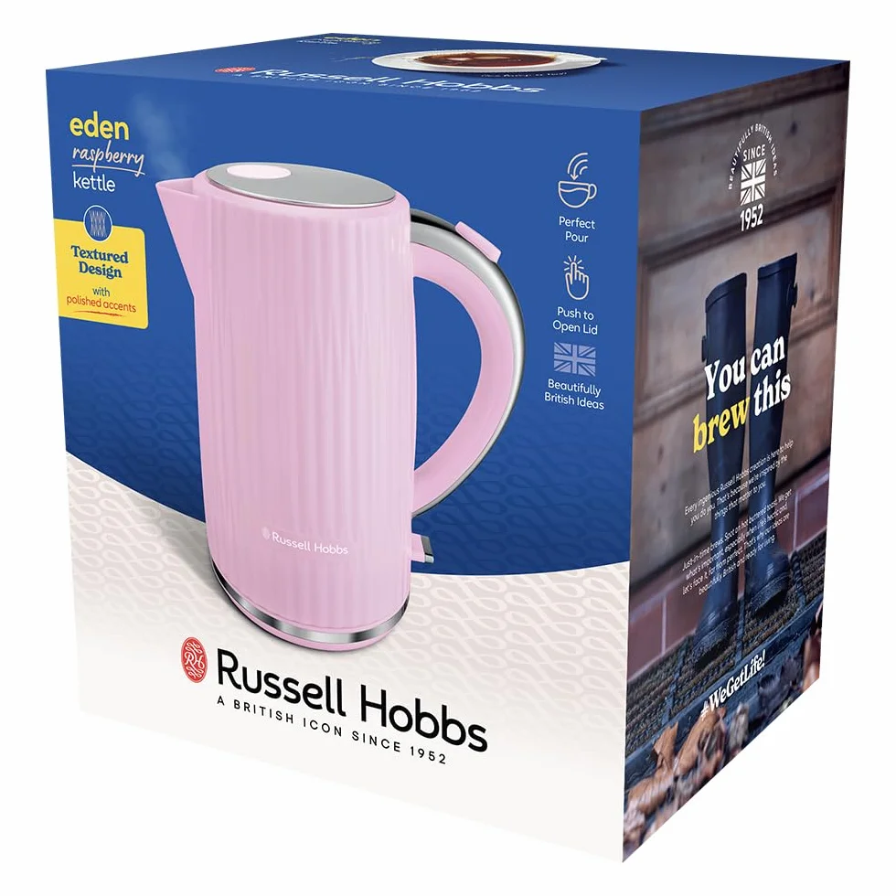 Russell Hobbs Bouilloire électrique 1,7 L 2400W Eden 27362-70