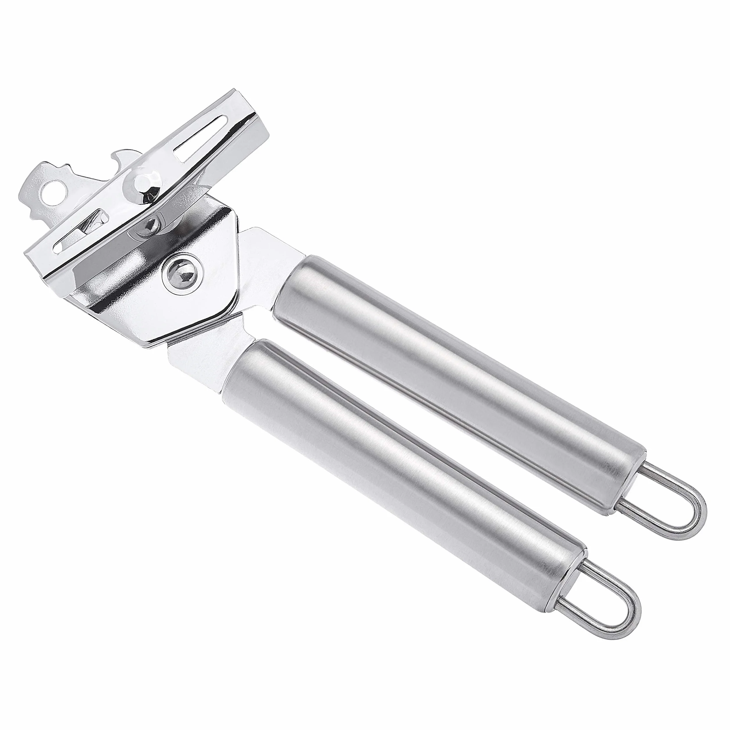 Amazon Basics Ouvre-boîte manuel 3 en 1 acier inoxydable 21.59 x 5.08 x 4.45 cm