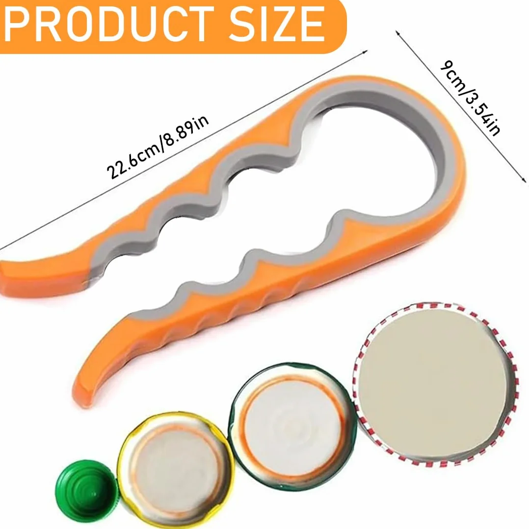 SULIUDAJI Ouvre Bocal Multifonctionnelle Manuel Plastique Ouvre Boîte Ouvre Bouteille