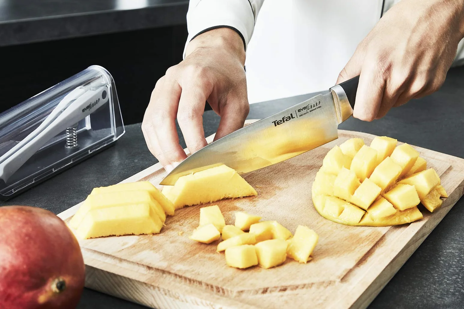 Tefal Ever Sharp Couteau chef 16,5 cm acier inoxydable allemand