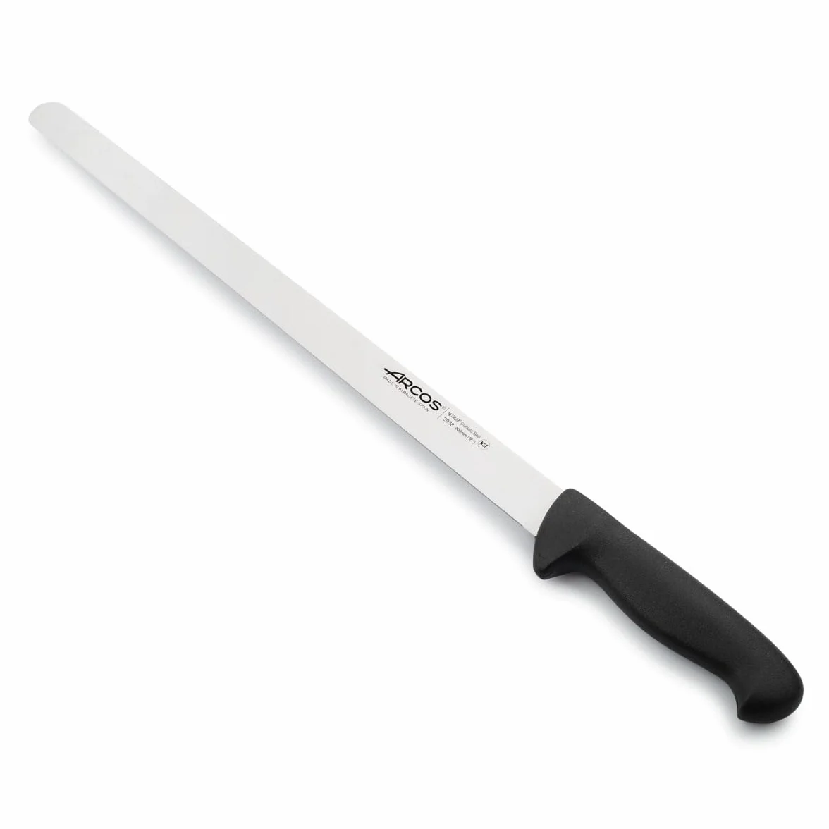 Arcos Couteau à Jambon Flexible 40 cm Lame Acier Inoxydable NITRUM Série 2900