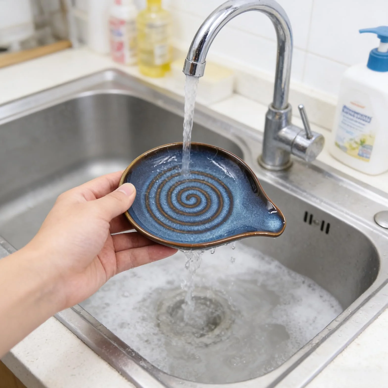 Support Cuillère Cuisine Céramique Résistant Chaleur Compatible Lave Vaisselle