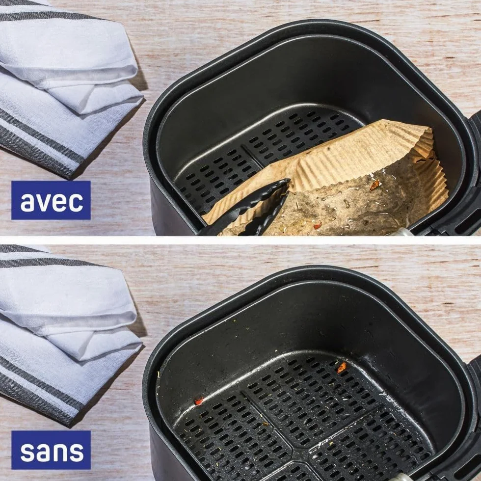 Albal Papier Cuisson Air Fryer 4-8 litres Absorbe les graisses
