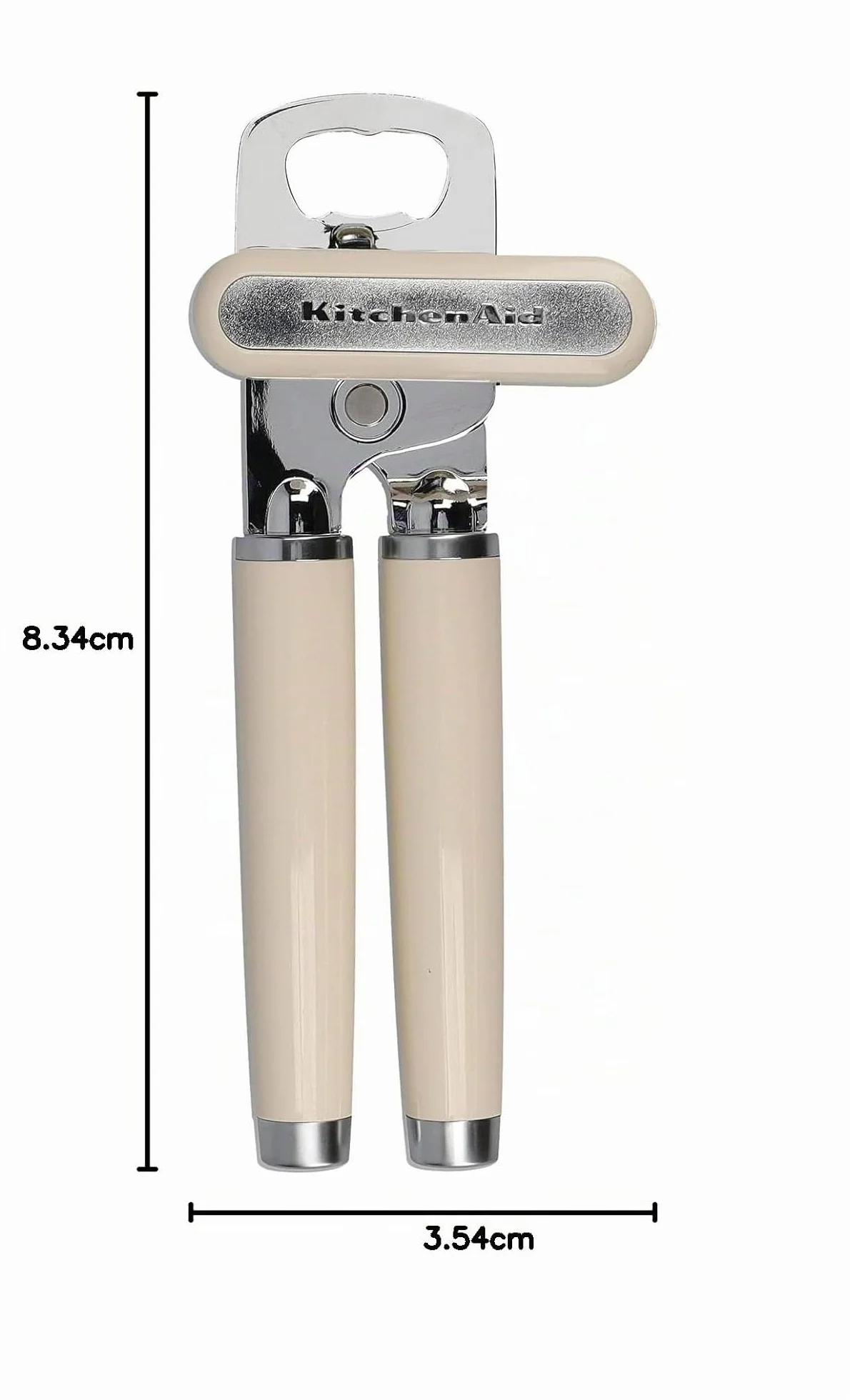KitchenAid Ouvre-boîte Décapsuleur Acier Inoxydable Crème