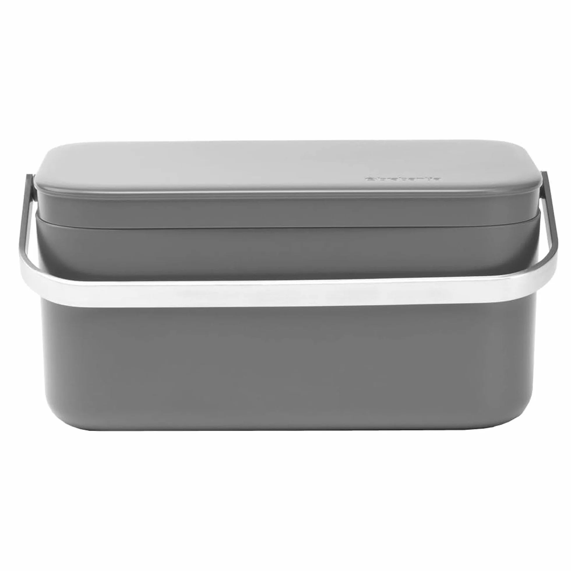 Brabantia Bac à déchets Portable Plastique Gris Foncé 12.7 x 22.1 x 10.7 cm