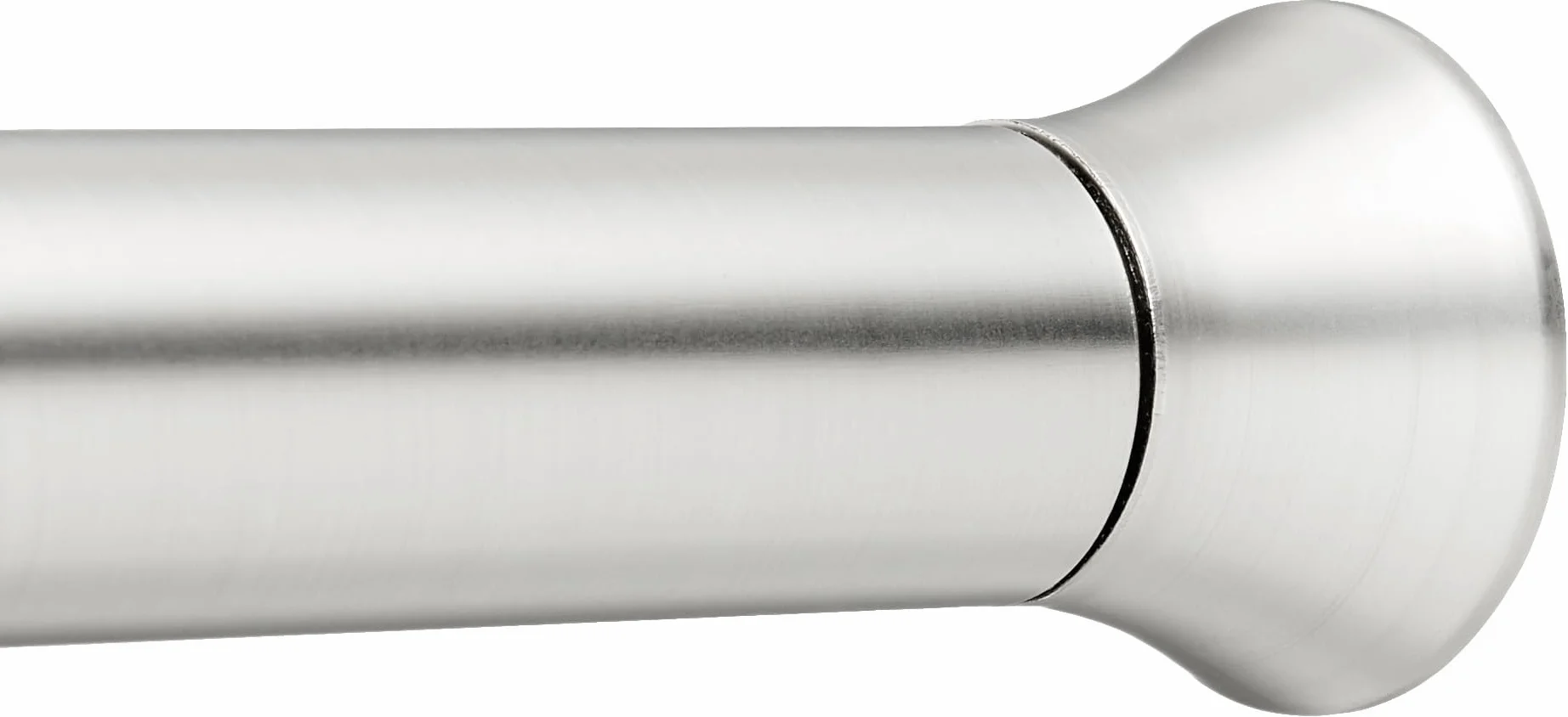 Amazon Basics Tringle de rideau de douche extensible ajustable nickel 61-91 cm