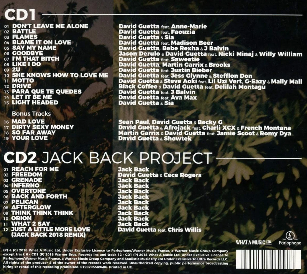 Double Album Digisleeve Édition Limitée 4 Titres Bonus