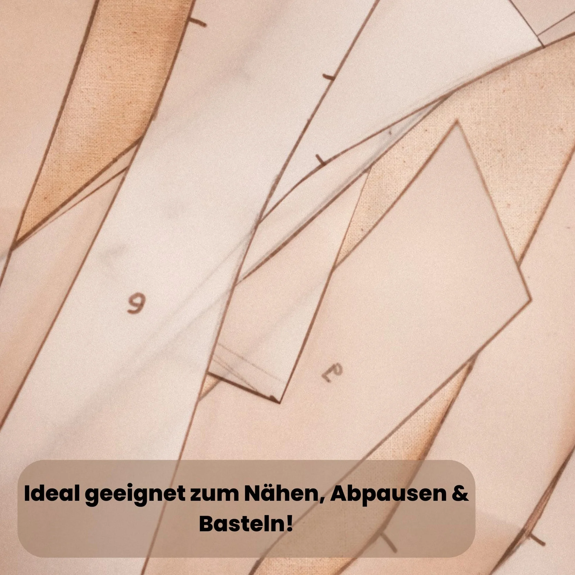 Stoeffler Rouleau de papier à patron 91,4 cm x 70 m 35 g/m² transparent Infroissable Antidérapant