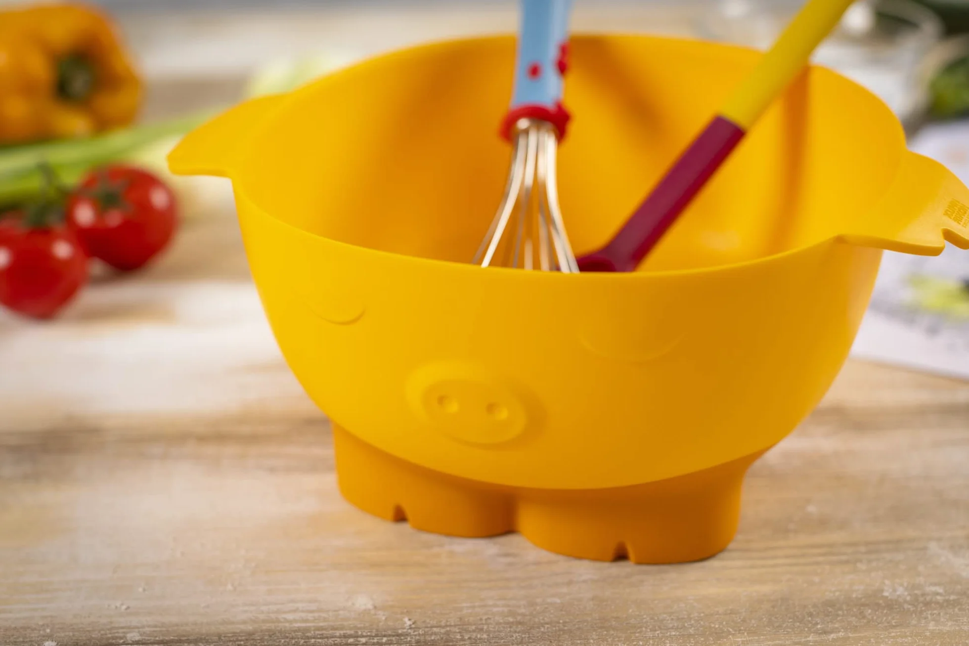 KUHN RIKON Kinderkitchen Kit de mélange 3 pièces Jaune Rouge Bleu