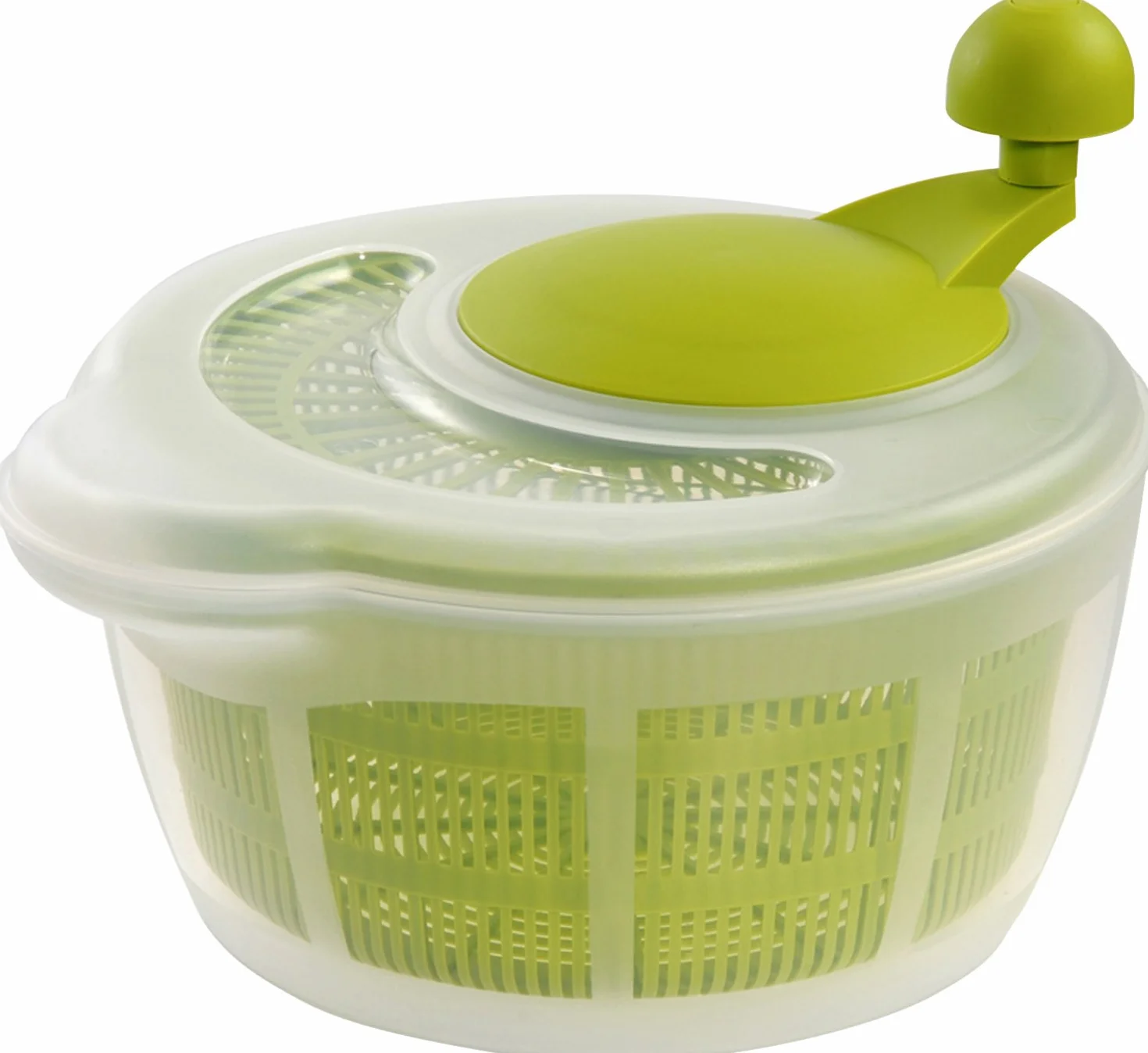 Westmark Essoreuse à Salade 5 litres ø 26 cm Plastique sans BPA Transparent Vert