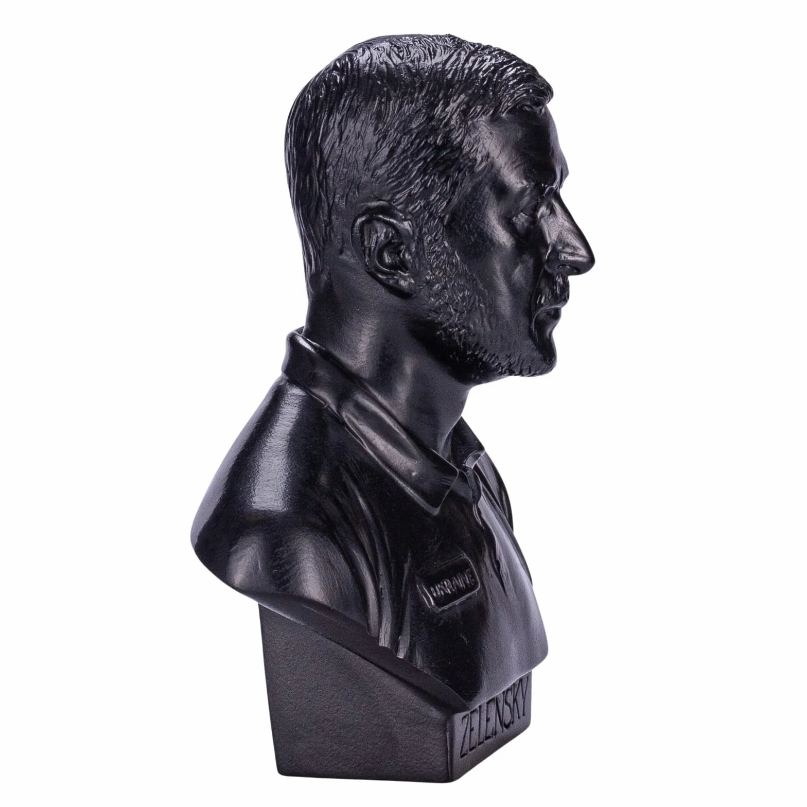 Buste en Pierre du président Volodymyr Zelensky 15 cm
