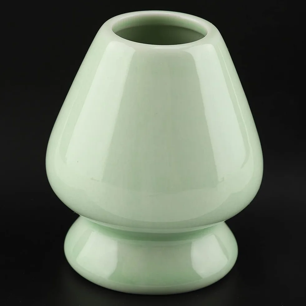 Porte-Fouet Matcha en Céramique Japonais Traditionnel, Kit de Matcha Fait à la Main