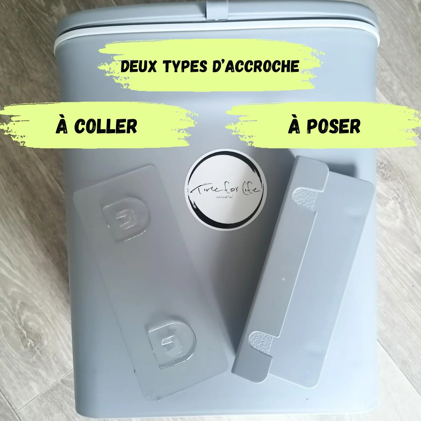 Poubelle Compost Cuisine 9L avec Couvercle - Seau Compost sous Evier