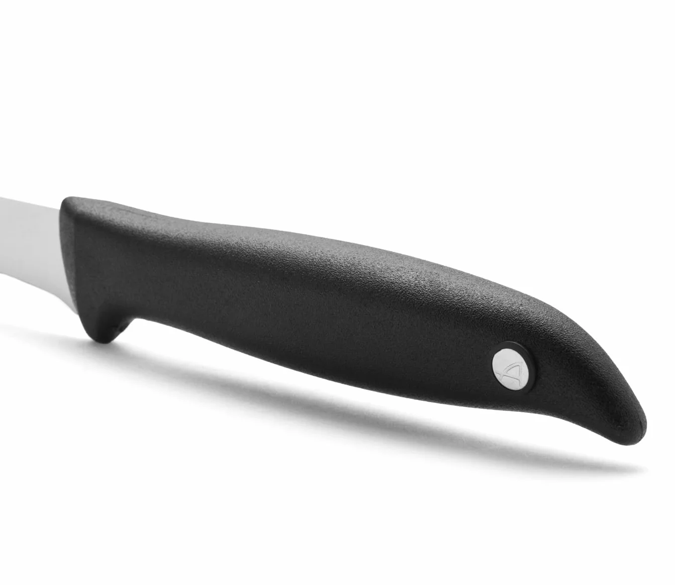 Arcos Couteau à Jambon Acier Inoxydable Nitrum Lame 240 mm Poignée POM Noir Série Menorca