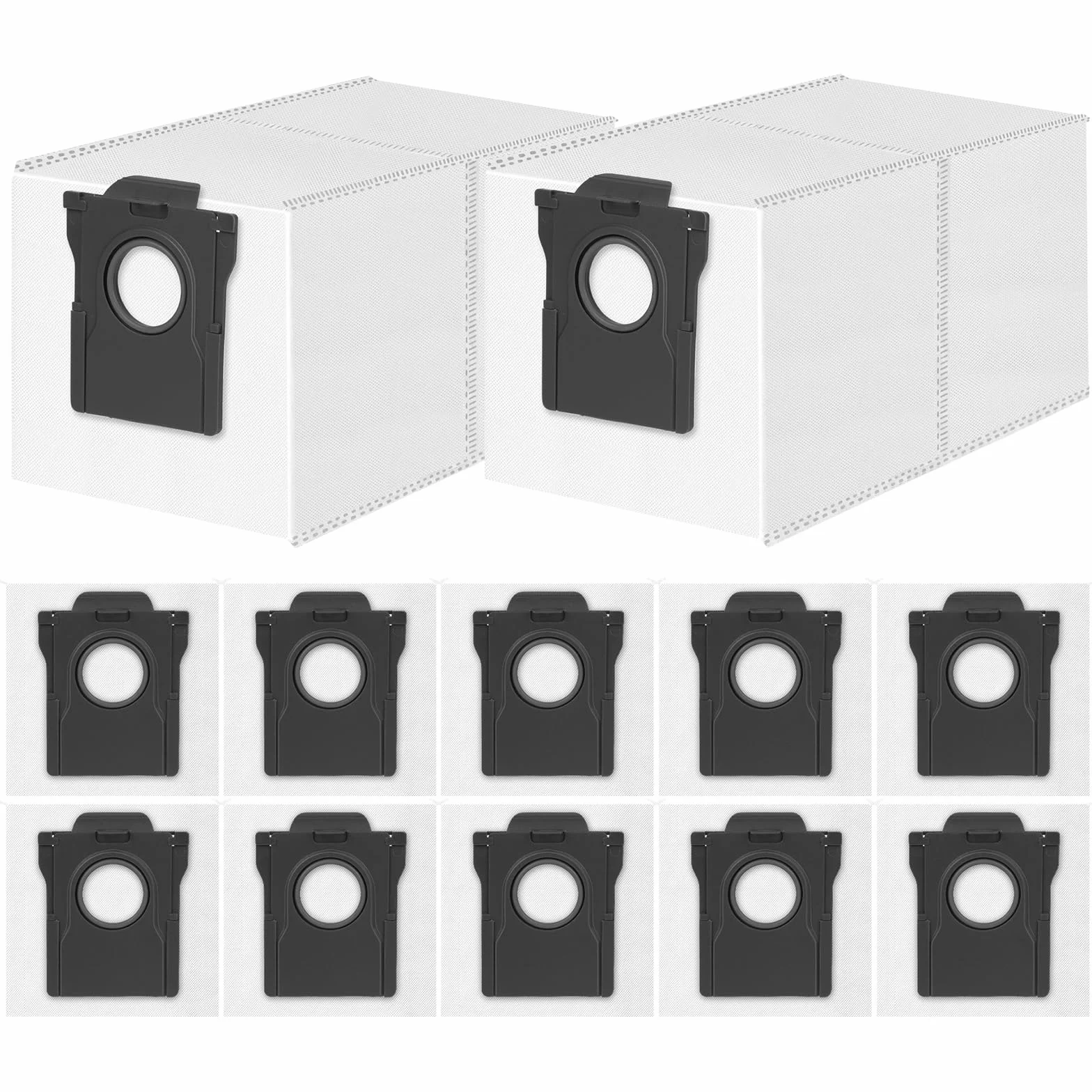 Dreame L10s L40s Pro Ultra L20 X40 X50 Sacs à Poussière 3,2L Lot de 12