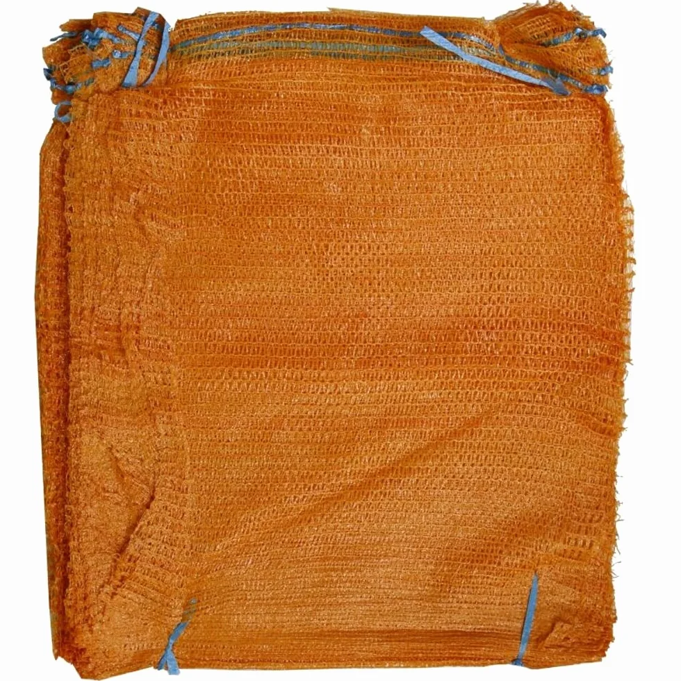 Filets Orange 50 cm x 78 cm 30 kg avec Cordon de Serrage Mailles Raschel