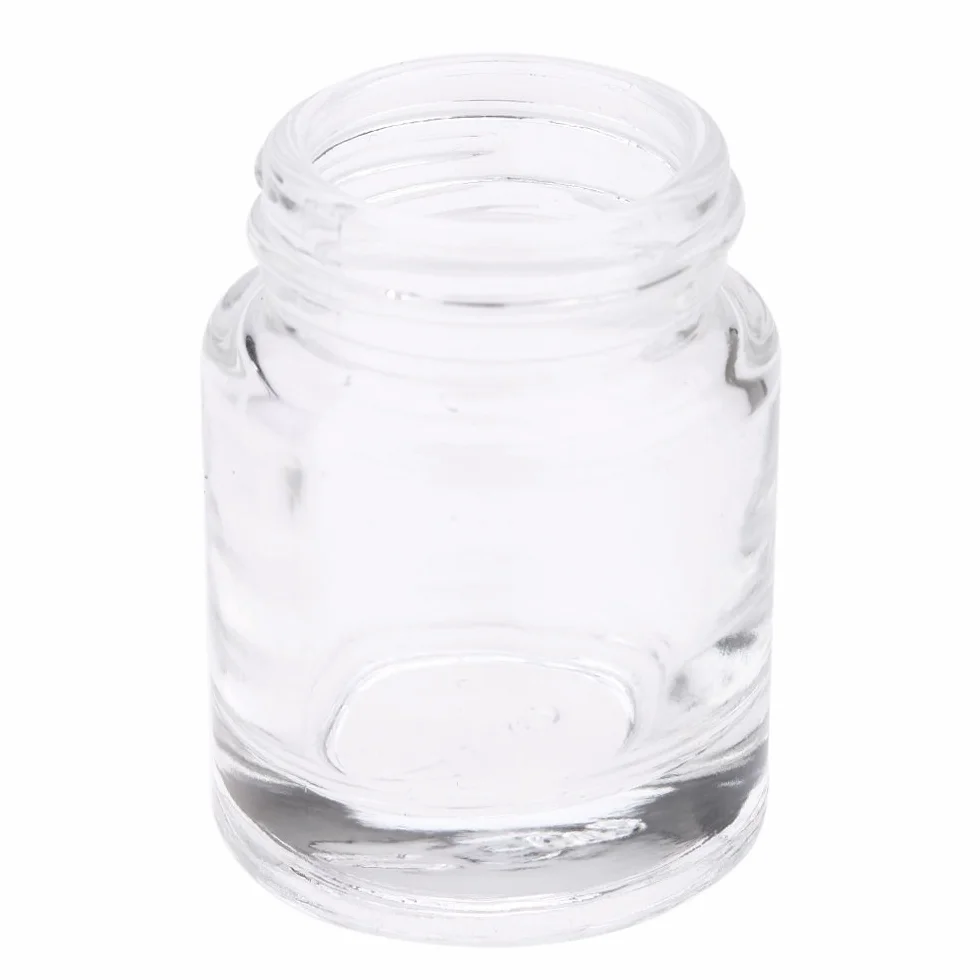 Bouteilles en Verre pour aérographe 10 pièces avec Adaptateur d'angle 30°