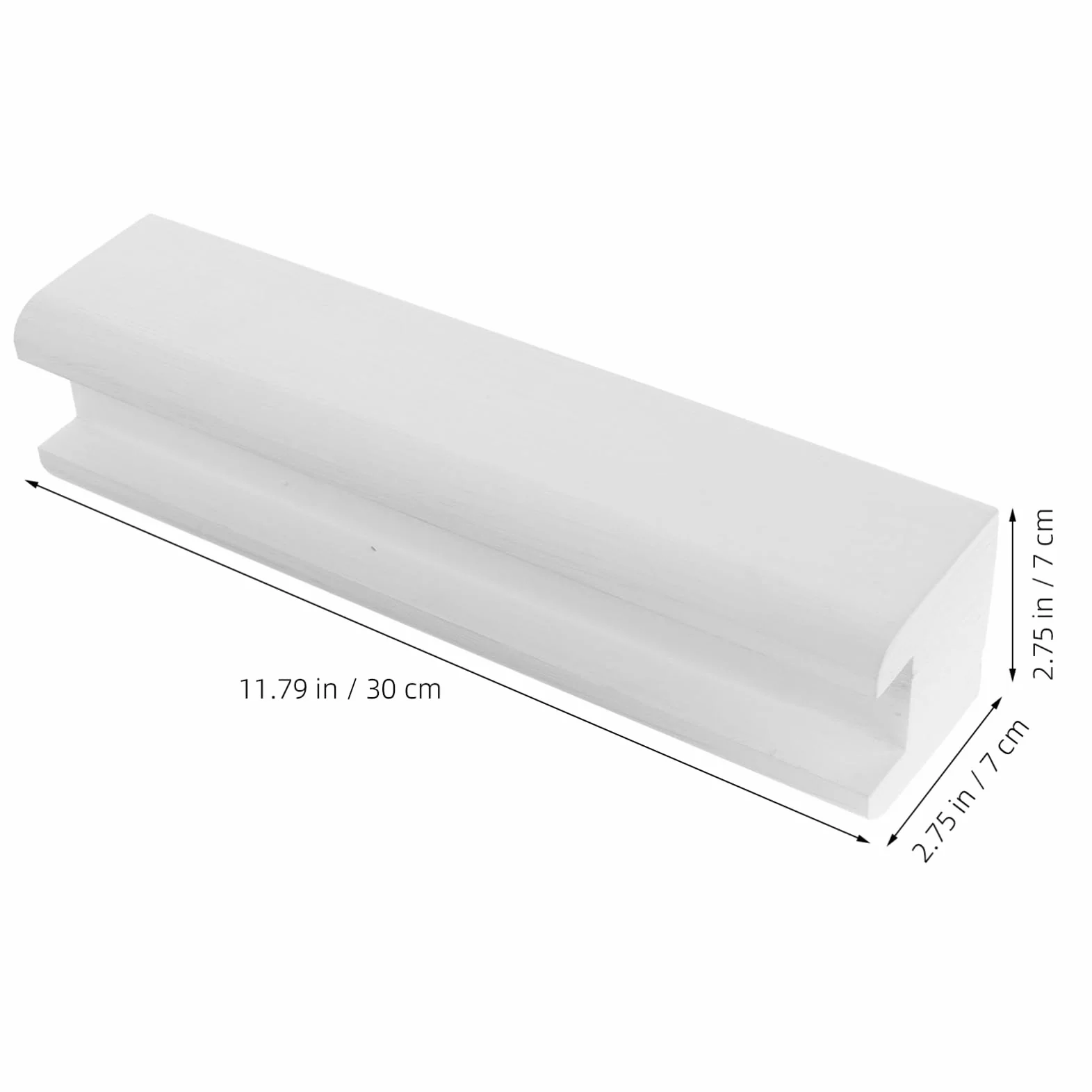 Bois Support pour Miroir Plein Pied Antidérapant pour Salon Bureau Chambre