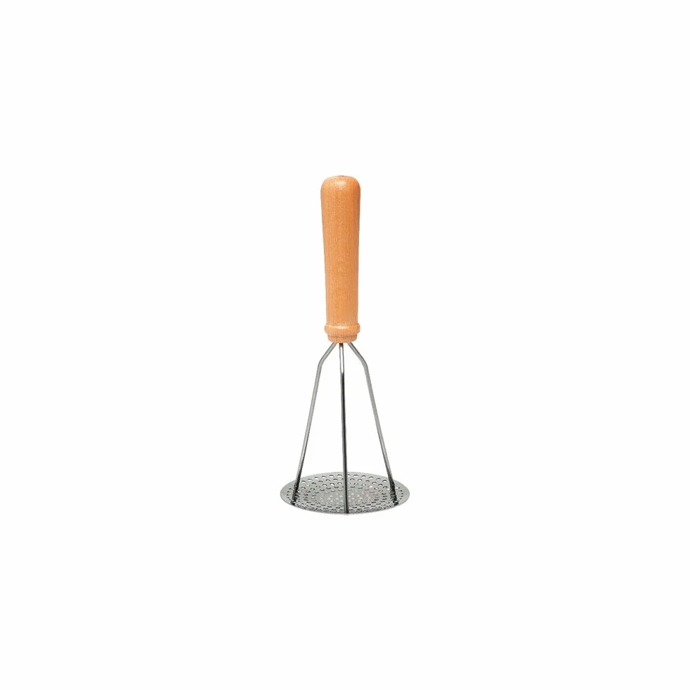 TREND'UP Roger ORFEVRE Presse-Purée Manuel Pilon INOX Bois