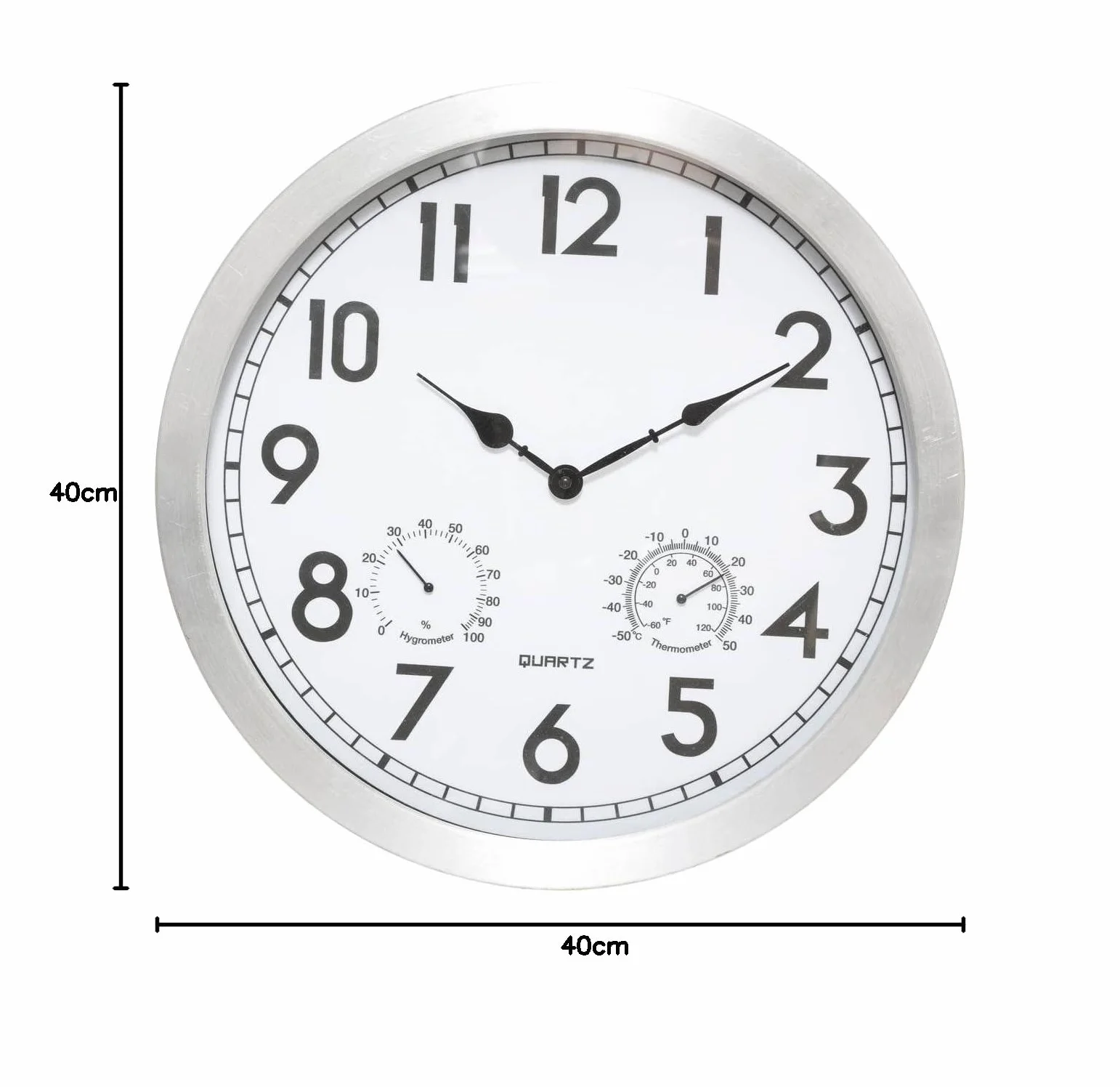 Atmosphera Horloge d'extérieur D40 cm