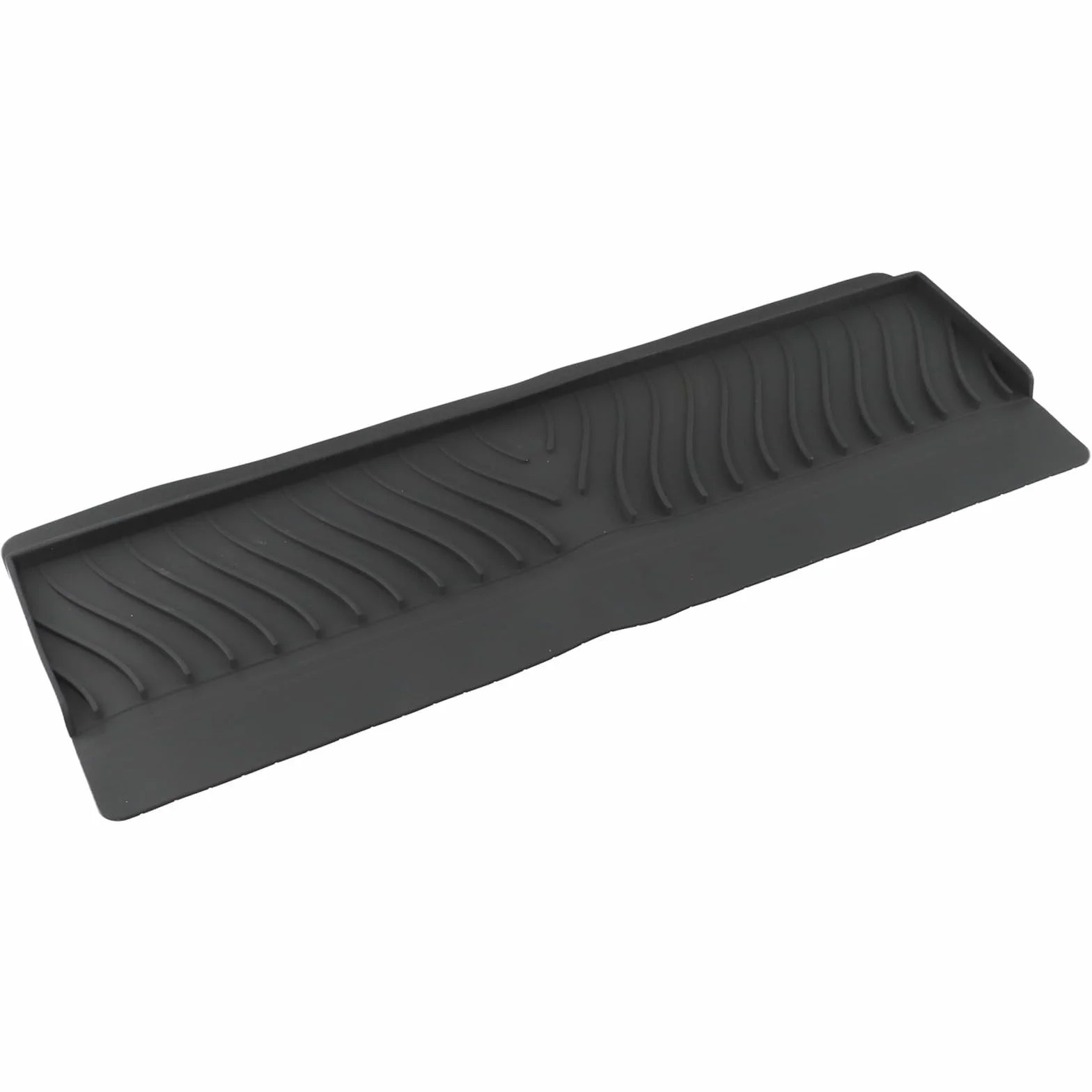 Évier de cuisine en silicone noir protection bords anti-éclaboussures compatible acier inoxydable granit quartz
