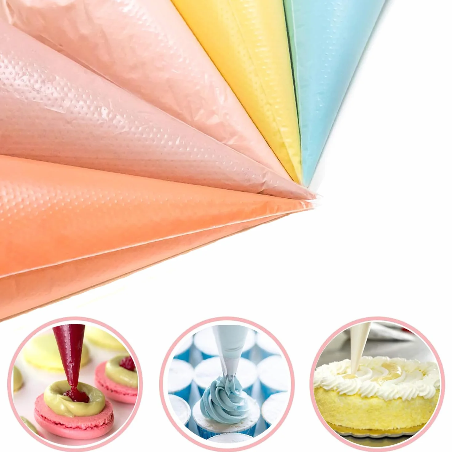 Poches à Douille Jetables Professionnelles pour Pâtisserie - Lot de 100