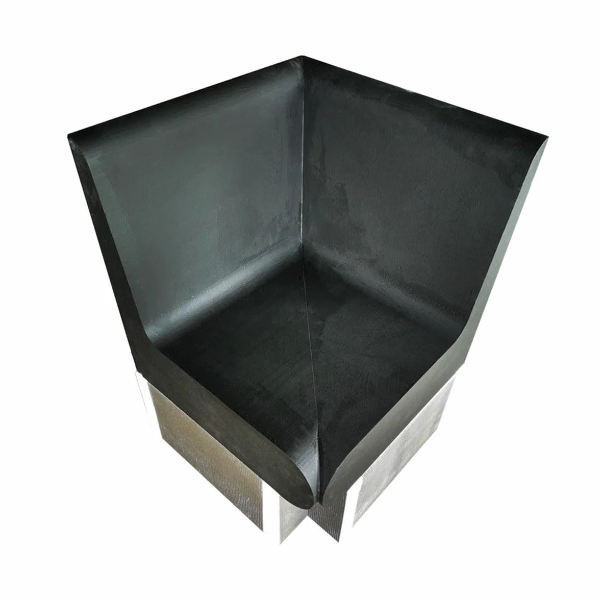 Banc Angle arrondis 600 x 586 x 870 mm Dossier XPS prêt à carreler hammam Salle de Bain