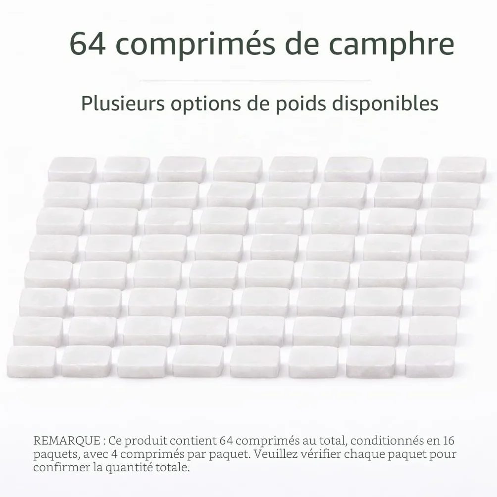 Camphre naturel blocs et cubes 300g pour Pooja Santeria religieux indiens