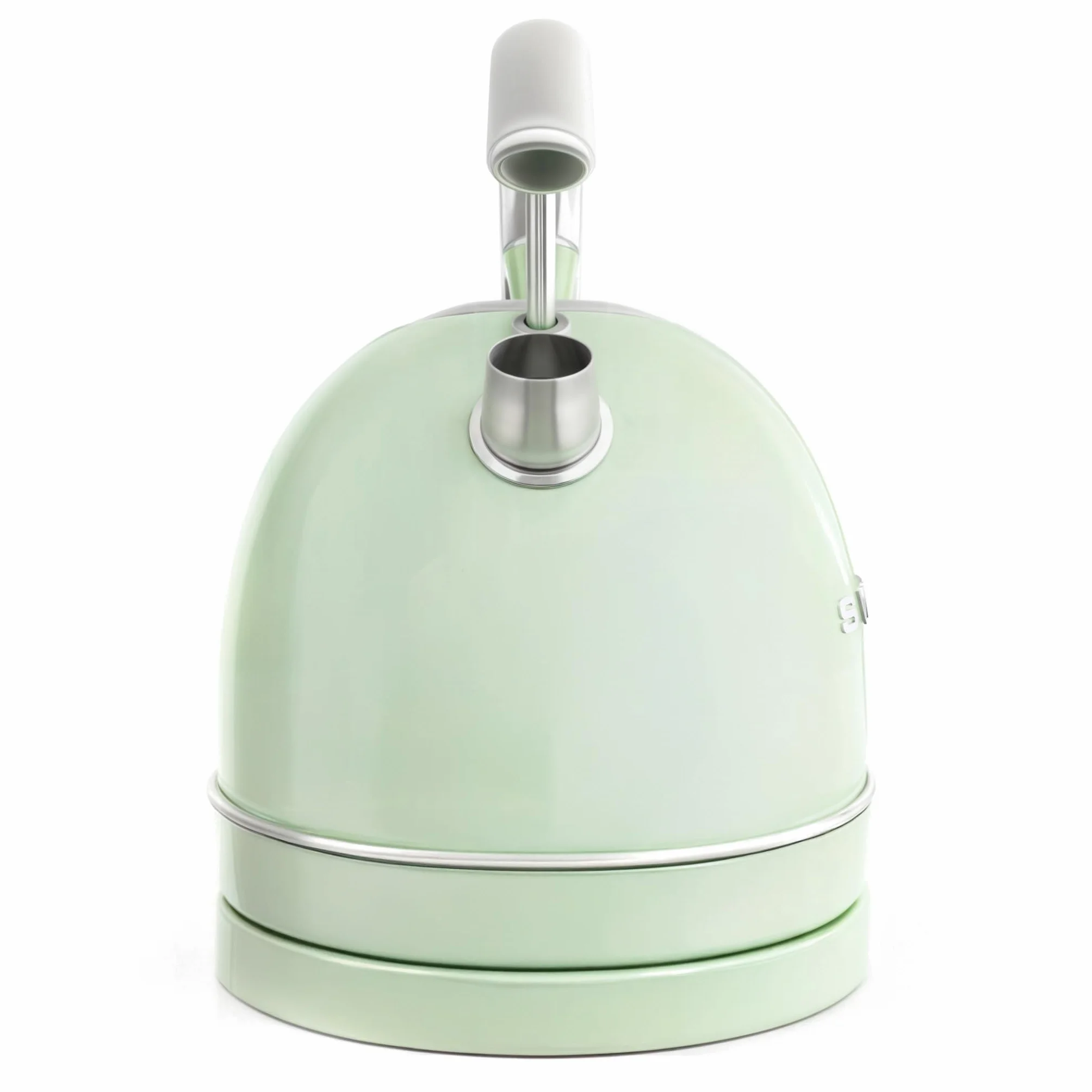 SWEISS Bouilloire électrique vintage KTL7 1,8L, Inox compacte pratique 2200W, Ébullition rapide, Niveau d'eau visible et gradué, Arrêt automatique, Socle 360°, Vert