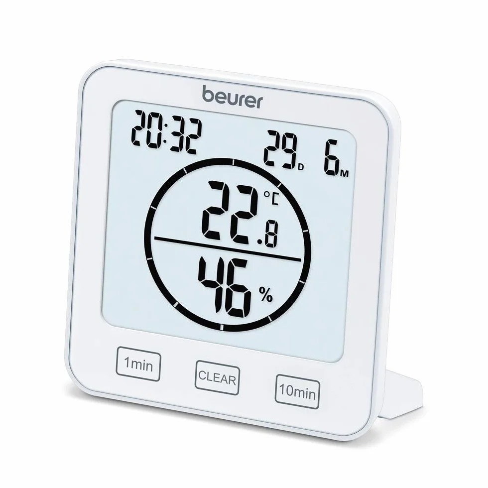 Beurer HM 22 Thermo-hygromètre intérieur avec minuterie