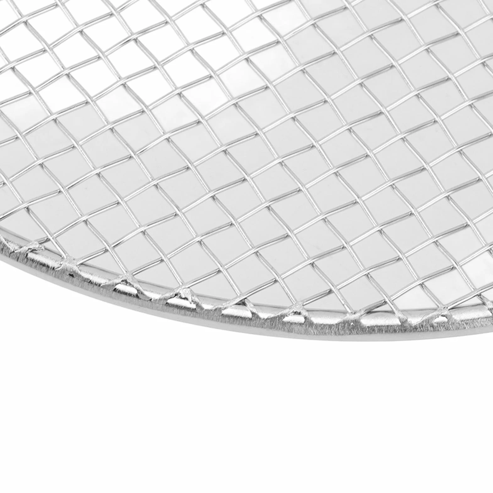 Grille de Cuisson Antiadhésive en Acier Inoxydable, Rond 16 cm, Allant au Four