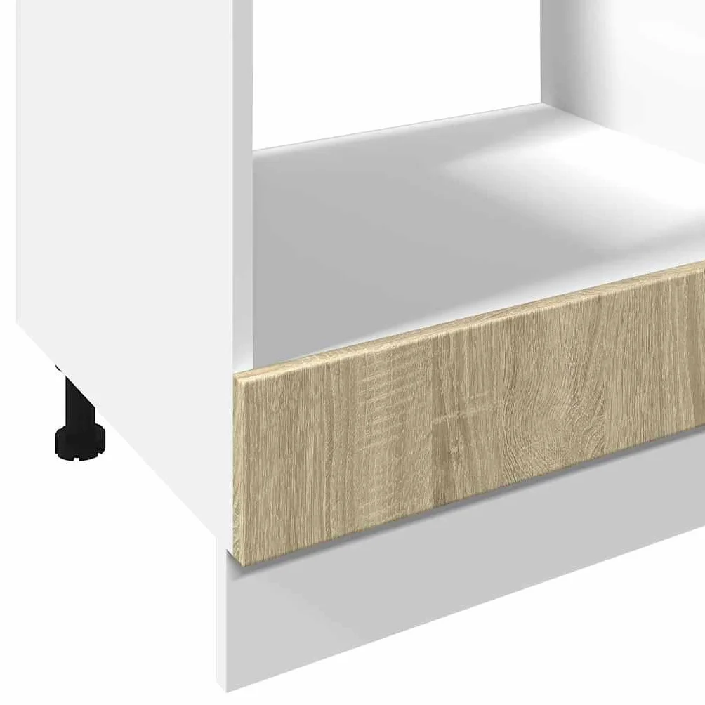 Armoire à Four Chêne Sonoma 60x46x81,5 cm Aggloméré vidaXL