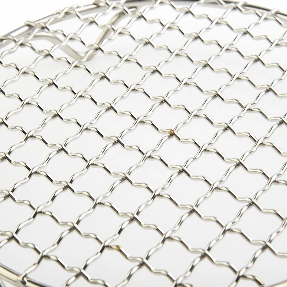 Grille de refroidissement ronde acier inoxydable 201 13-35 cm pour cuisson vapeur barbecue friteuse air 26 cm
