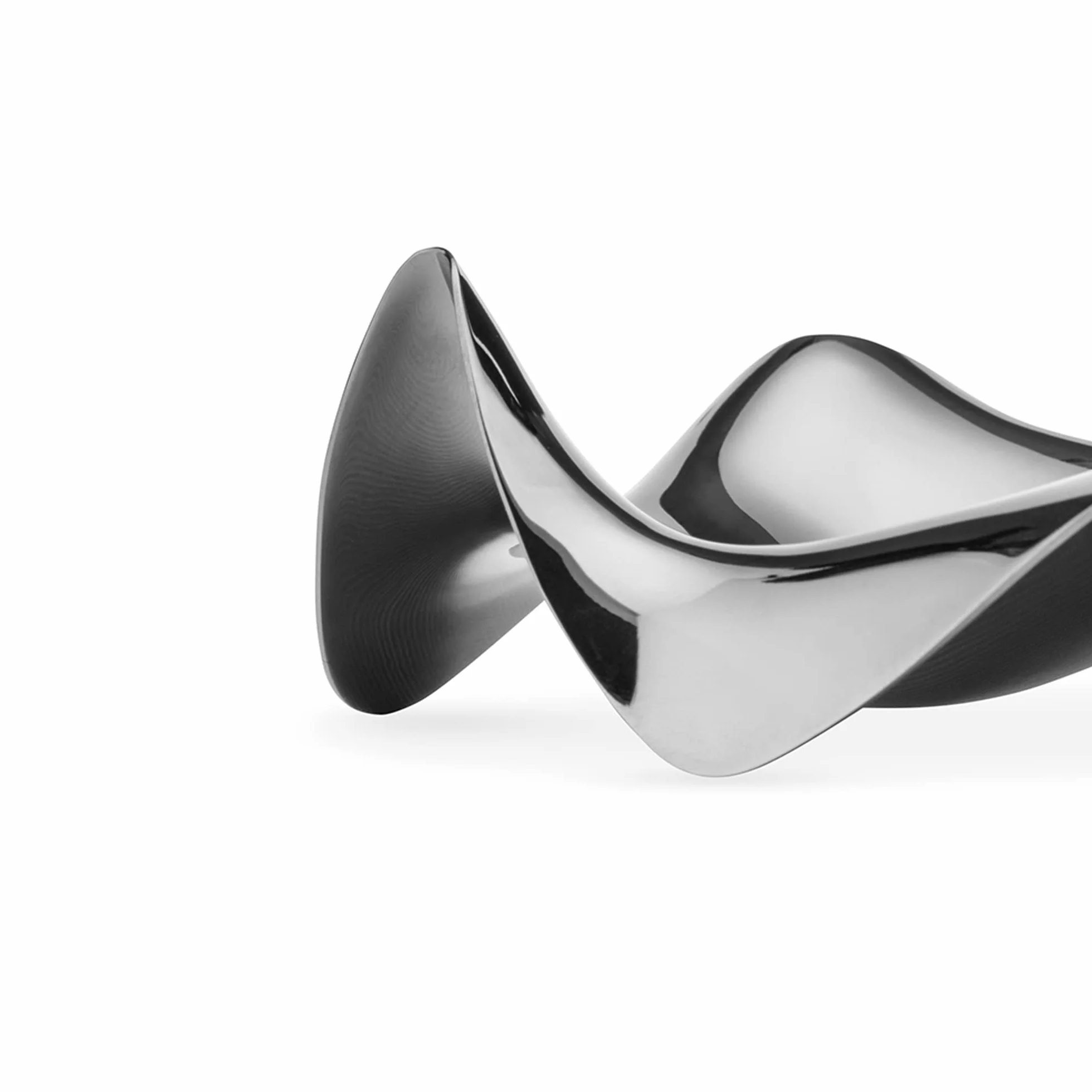 Alessi Blip PG02 Repose-Cuillère Acier Inoxydable 18/10 Brillant PVD