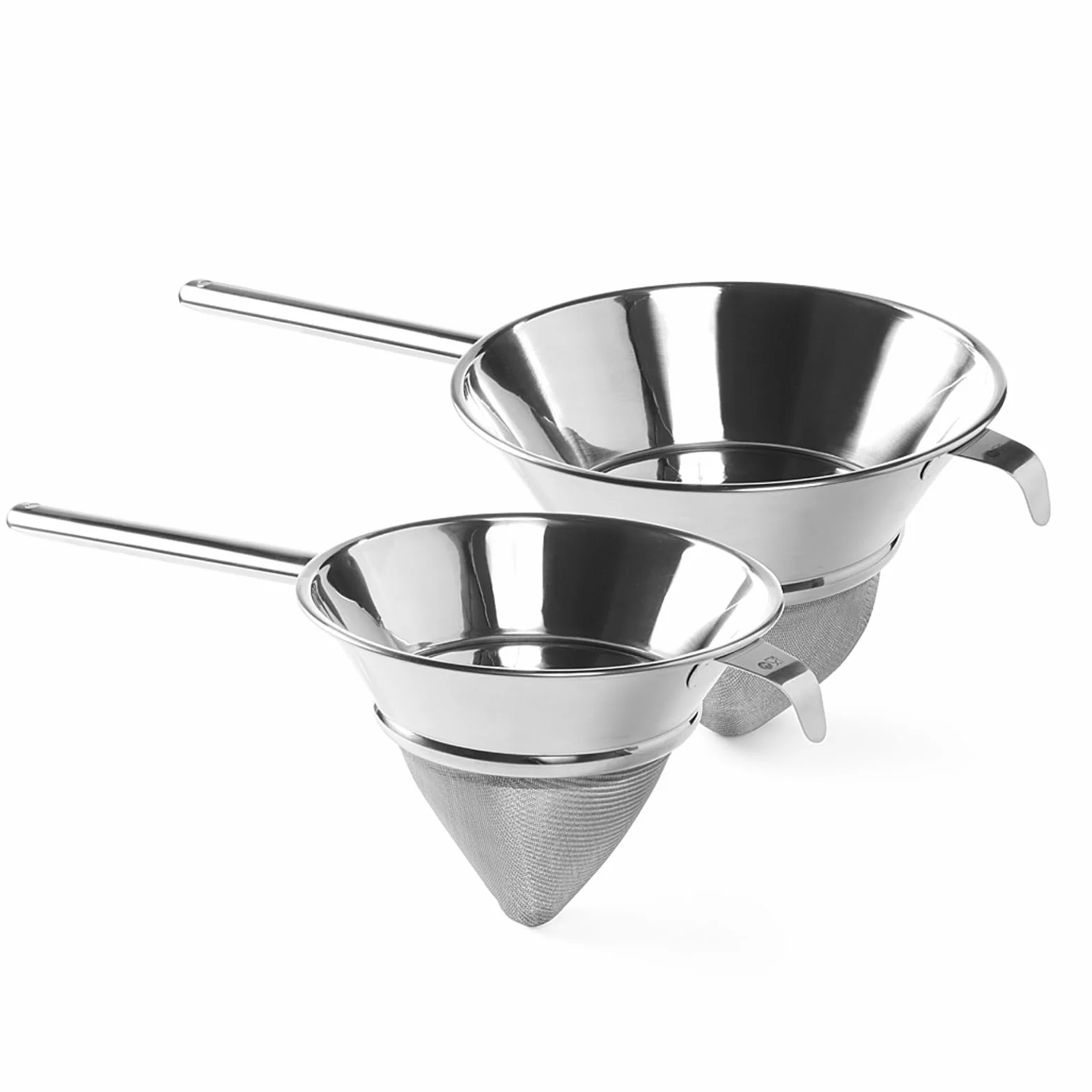 HENDI Passoire conique à maille fine, acier inoxydable, ⌀205x170mm