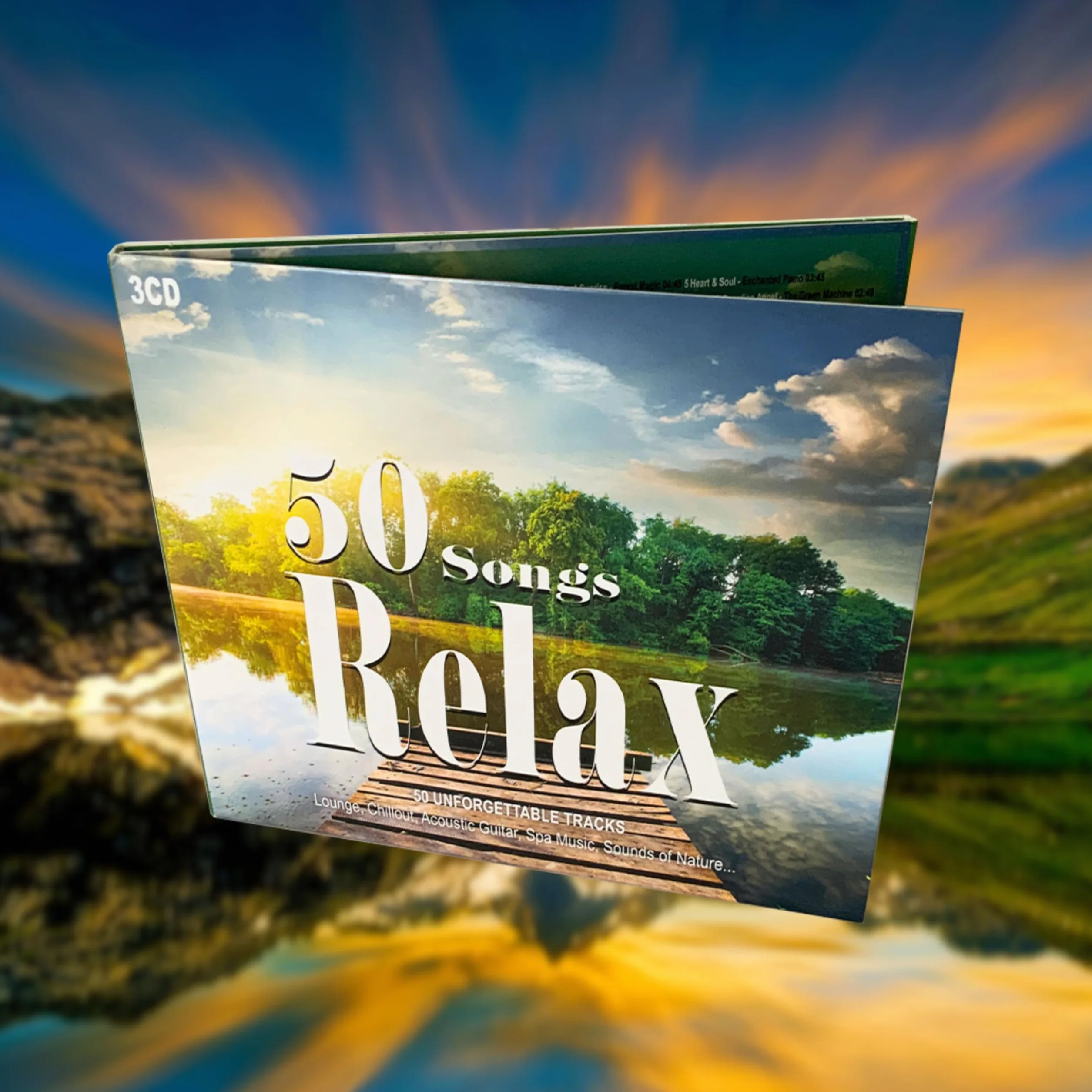 Musique Relaxante 50 Chansons, Guitare Acoustique, Son de la Nature, Chillout, Spa, Détente, Méditation