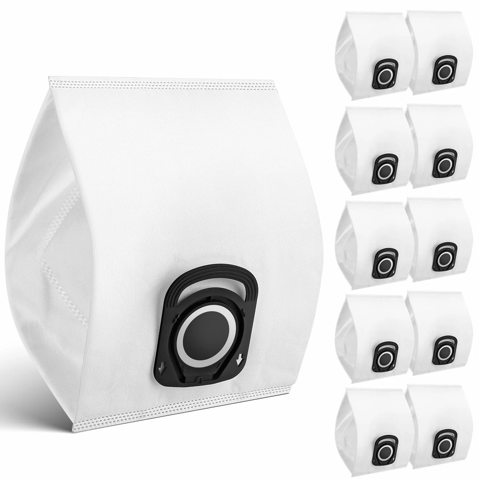 Lot de 10 Sacs Aspirateur Rowenta Hygiène+, Compact Power, Silence Force, X-Trem Power, Moulinex