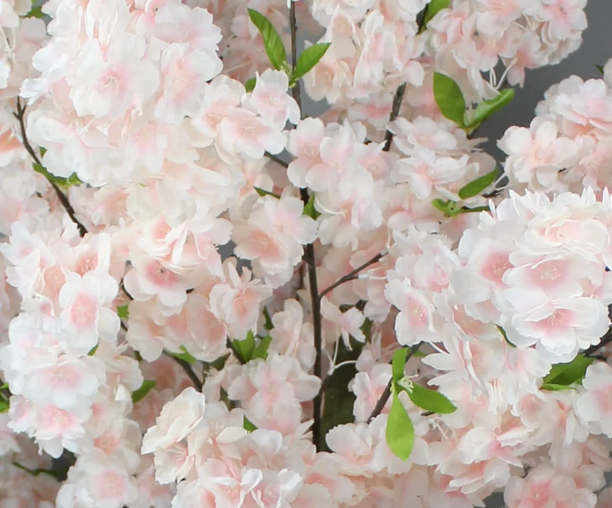Arnusa Plante artificielle Cerisier Arbre Artificiel Rose 160 cm