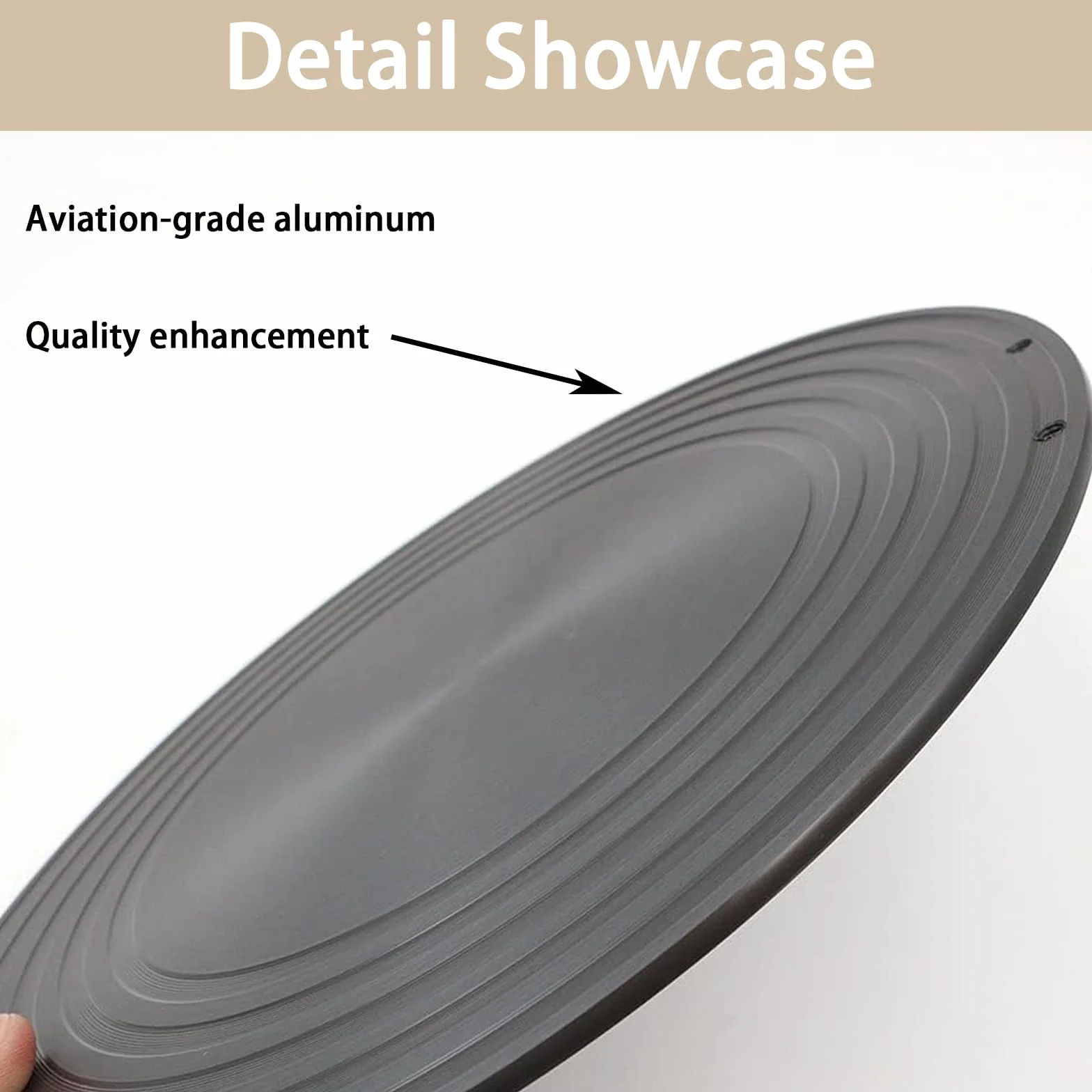Diffuseur de Chaleur Alliage Aluminium 24cm pour Cuisinière à Gaz