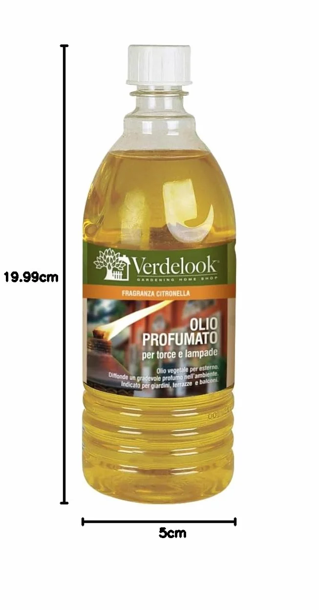 Huile à la citronnelle pour torches et flambeaux, 1 L