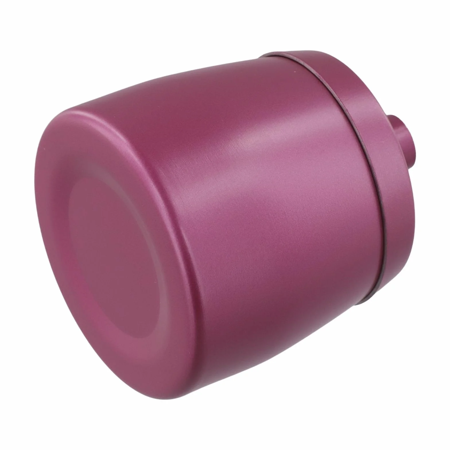 Récipient collecteur de suie en acier inoxydable avec couvercle sécurisé coupe-vent (violet)