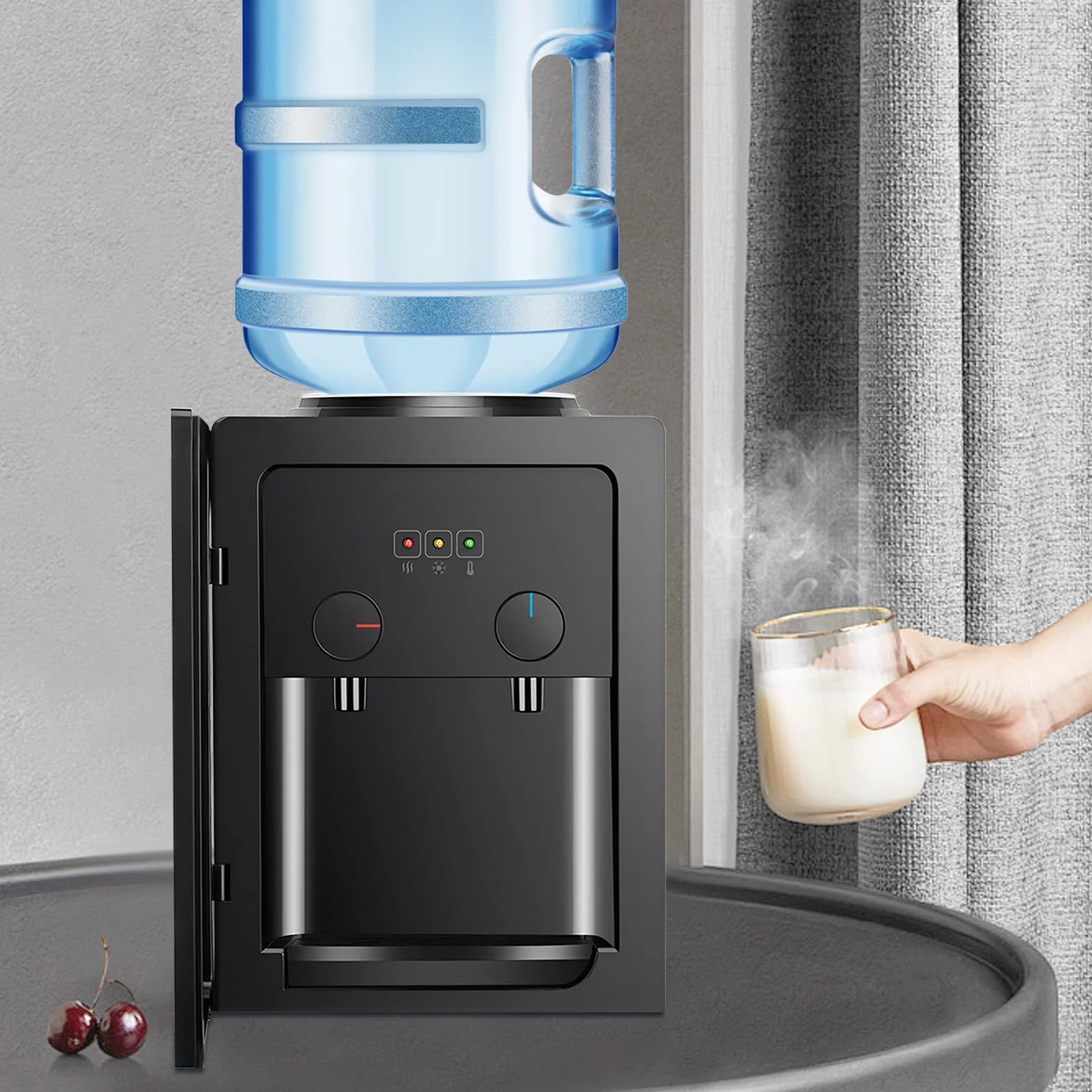 Fontaine à Eau Chaude et Froide Distributeur Eau électrique 550 W 3,5 l 10 l 18 l pour Bureau