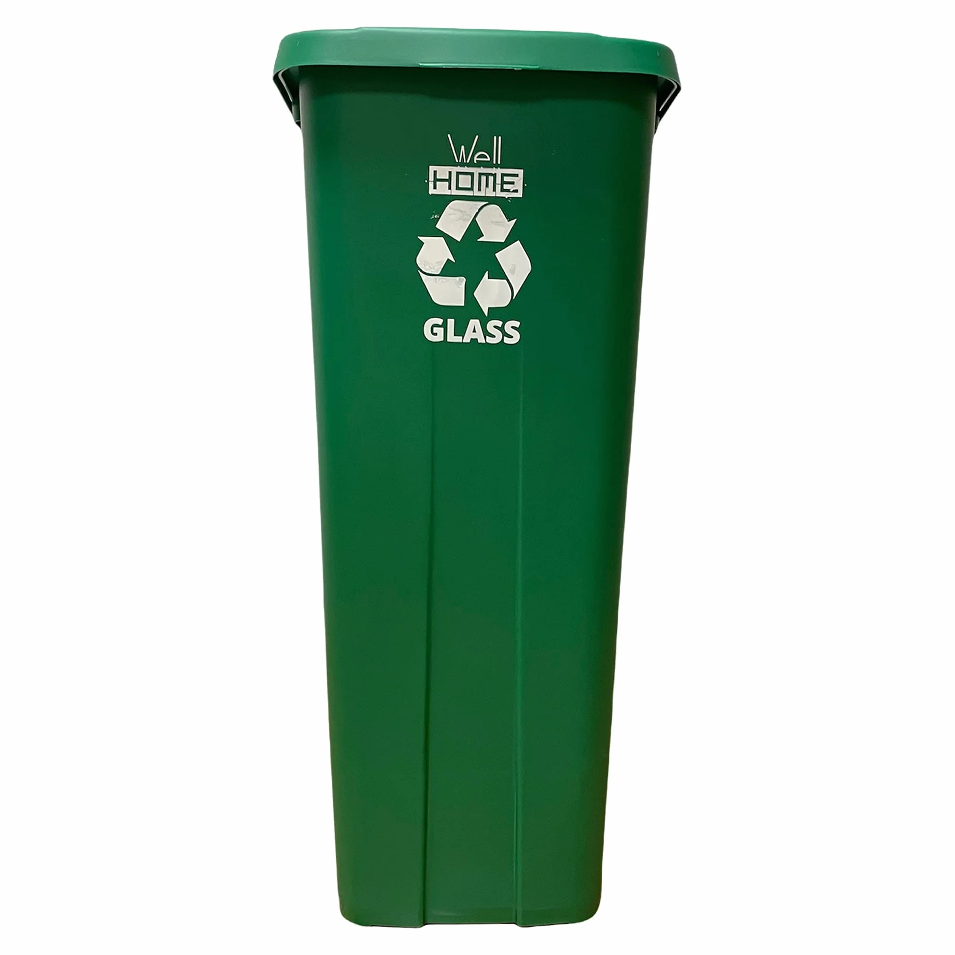 Wellhome Recycle Container 110 litres avec couvercle et roues