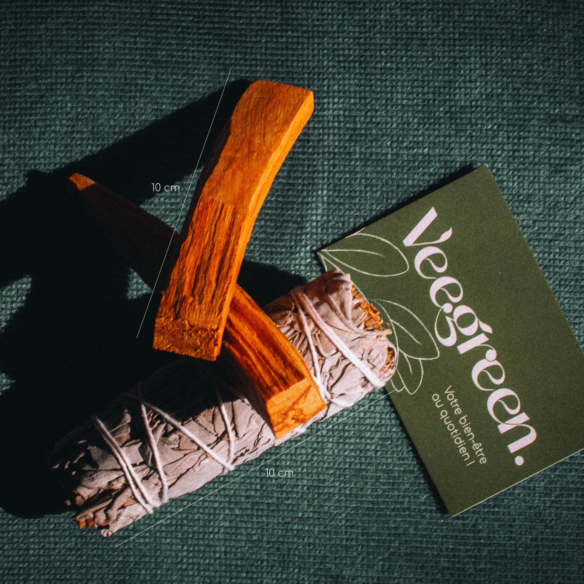 Coffret Sauge Blanche Purification Palo Santo Stick Encens Naturel Méditation Bougie Rituels 1 Sauge Blanche 1 Palo Santo