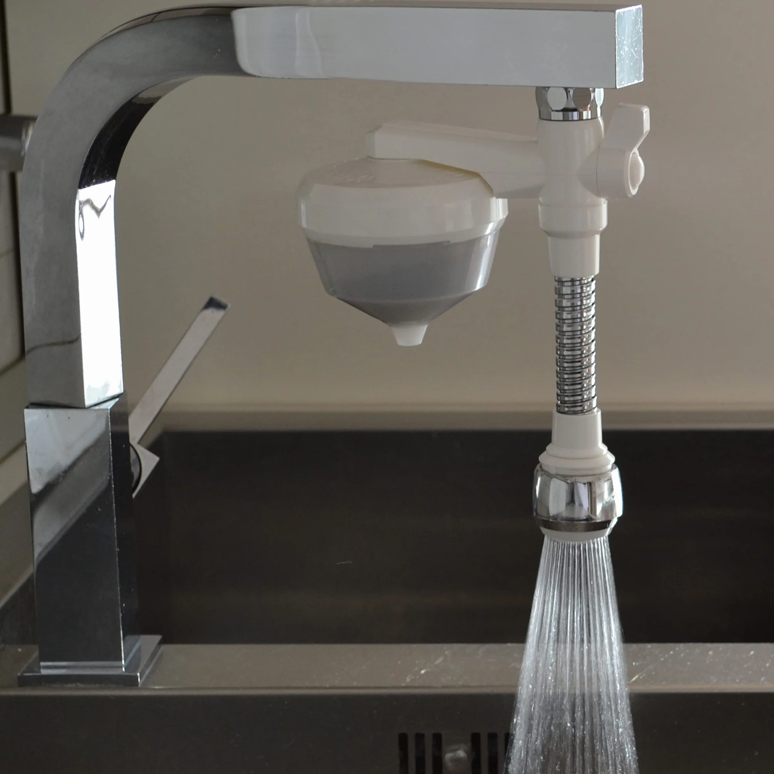 Siroflex 2652/1S UNI 3-A Silver Purificateur d'Eau Domestique Made in Italy avec brise jet flexible