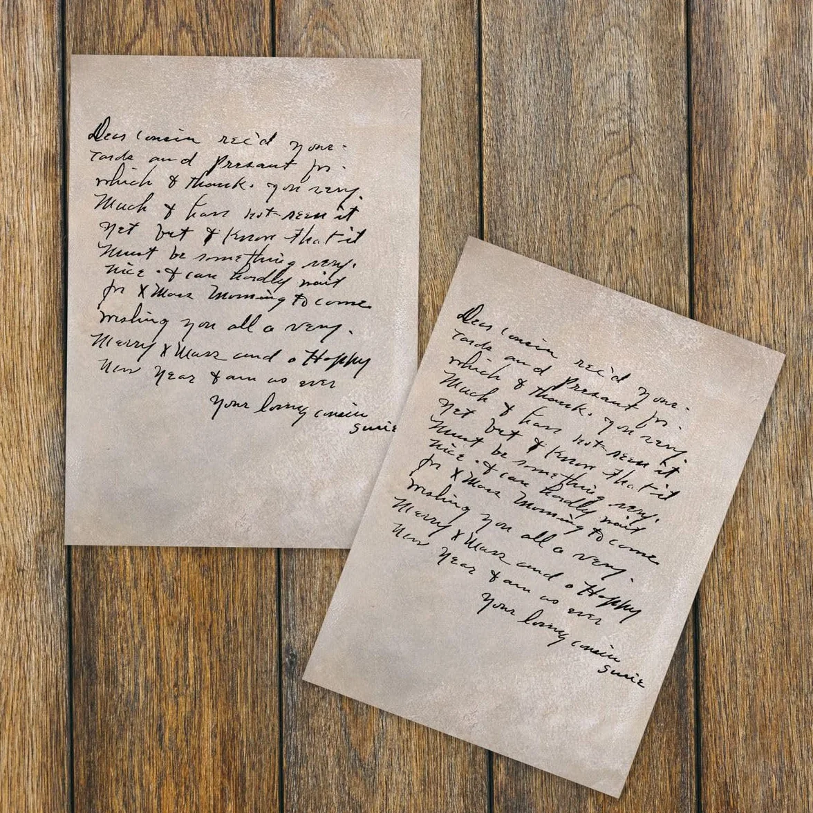 Mythrojan Papier à lettre médiéval en vélin en cuir véritable 20,3 x 27,9 cm