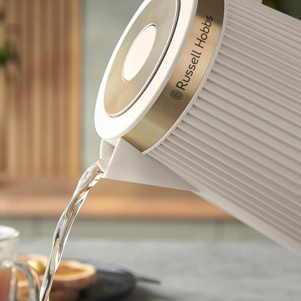 Russell Hobbs Bouilloire électrique 1,7L 2400 W Brontë beige mat 26751-70